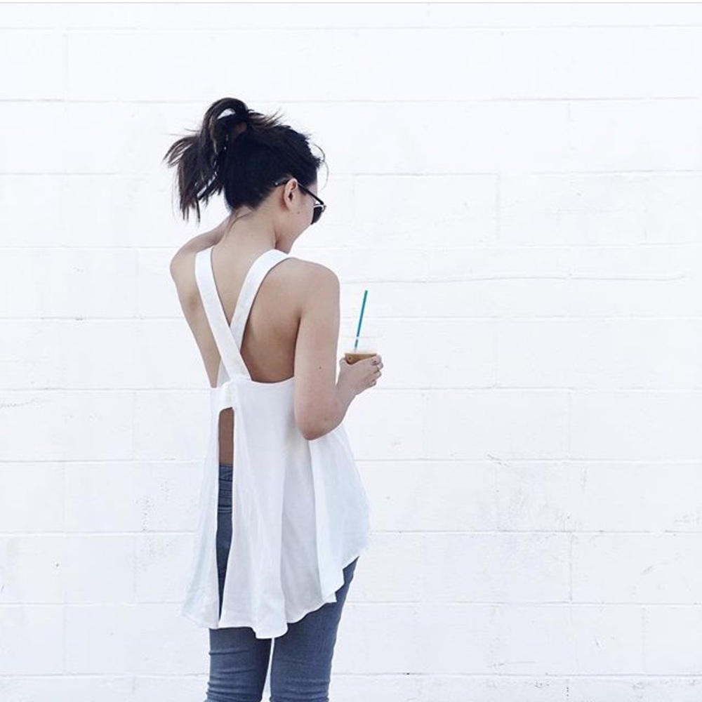 Addison Cross Back Tank From Revolve - Picture 4 of 4